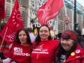 Sara Whiteside,Clara Astill,Janet Bennett-Unite community Liverpool